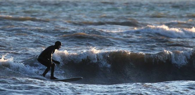March 8, 2026 Sunset Surfing Cobourg0395