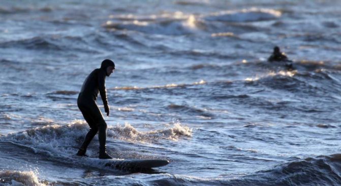 March 8, 2026 Sunset Surfing Cobourg0397