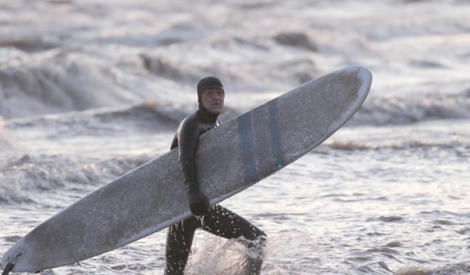 March 8, 2026 Sunset Surfing Cobourg0416