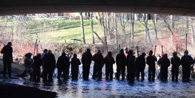 April 11, 2026 The Mill Pratts Pond Fish Lift Cobourg 0809