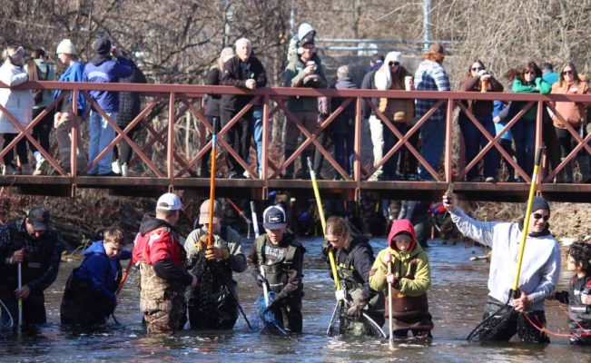 April 11, 2026 The Mill Pratts Pond Fish Lift Cobourg 0813