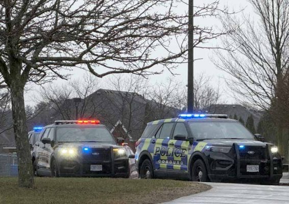 April 13, 2026 Cobourg Police Bomb Threat St Mary School 0865