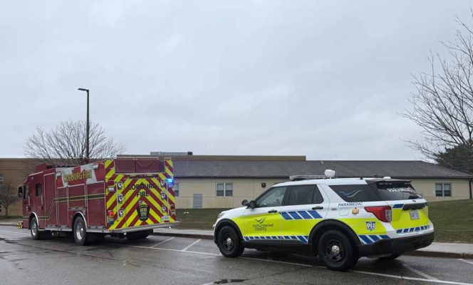 April 13, 2026 Cobourg Police Bomb Threat St Mary School 0869