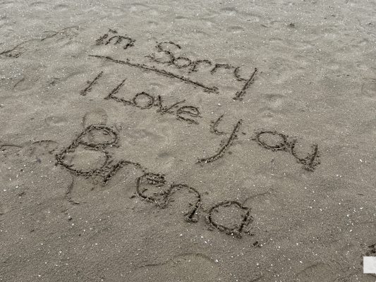 April 15, 2026 Message On The Sand 0909