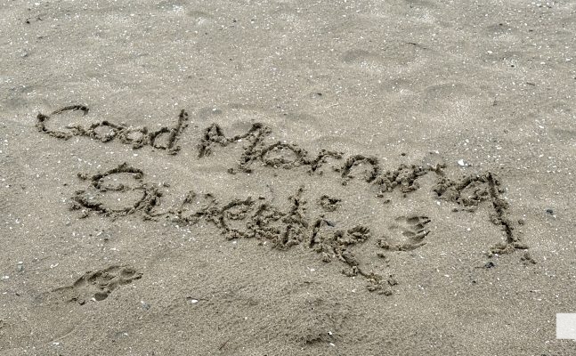 April 15, 2026 Message On The Sand 0910