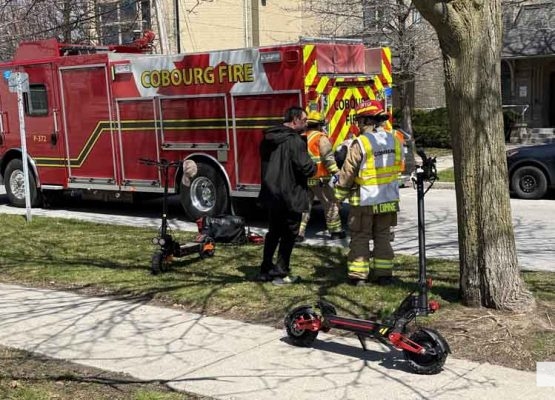 April 21, 2026 scooter mishap cobourg1156