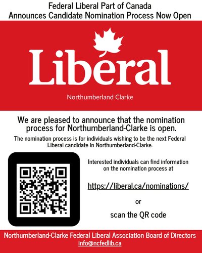 Northumberland-Clarke Federal Liberal Association Board of Directors