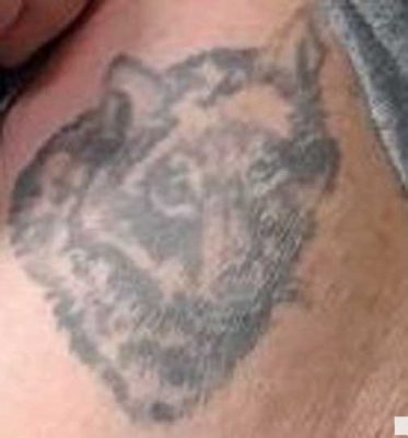 Wolf Tattoo Left Shoulder