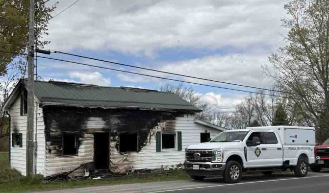 May 11, 2026 Suspicious Fire Port Hope 480