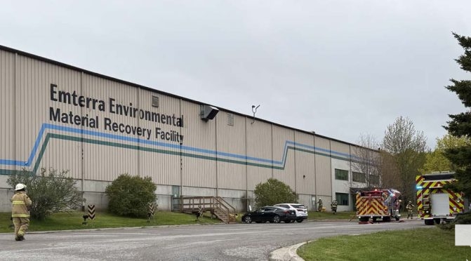 May 14, 2026 Material Recovery Facility Fire Grafton 530