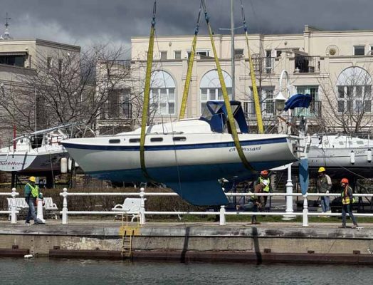 May 2, 2026 Cobourg Boat Lift In 68