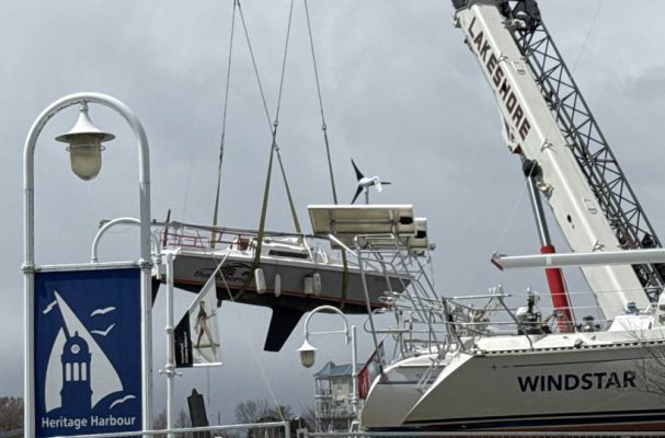 May 2, 2026 Cobourg Boat Lift In 71