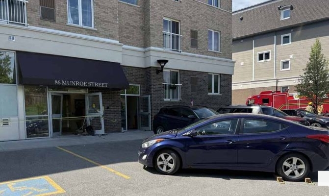 May 29, 2026 Car Into Building Cobourg915