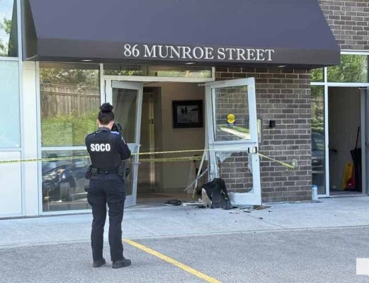 May 29, 2026 Car Into Building Cobourg917
