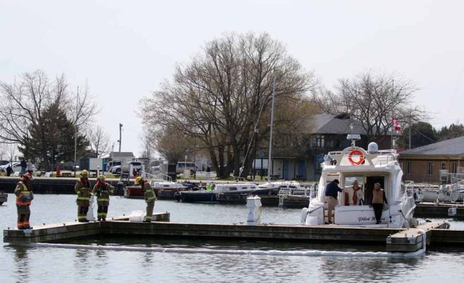 May 3, 2026 Fuel Spill Cobourg Harbour 144
