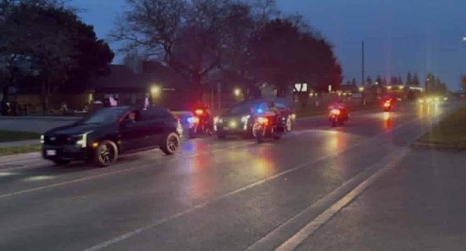 May 4, 2026 Northumberland OPP Sgt Brandon Malcolm Procession 176