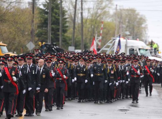 May 6, 2026 Northumberland OPP Sgt Brandon Funeral Cobourg 187