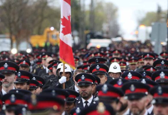 May 6, 2026 Northumberland OPP Sgt Brandon Funeral Cobourg 202