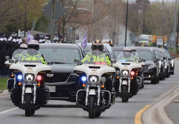May 6, 2026 Northumberland OPP Sgt Brandon Funeral Cobourg 251