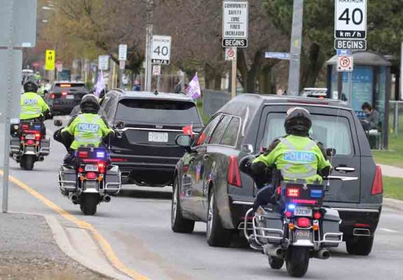 May 6, 2026 Northumberland OPP Sgt Brandon Funeral Cobourg 256