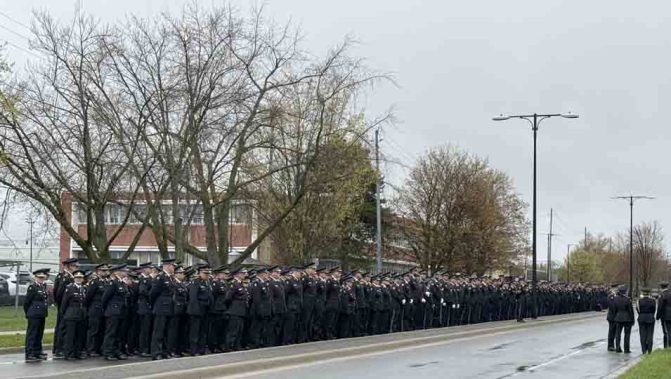 May 6, 2026 Northumberland OPP Sgt Brandon Funeral Cobourg 260