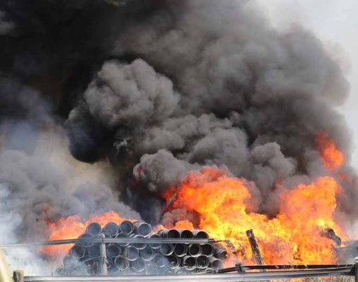 May 9, 2026 Barn Fire Alnwick Haldimand Township 371