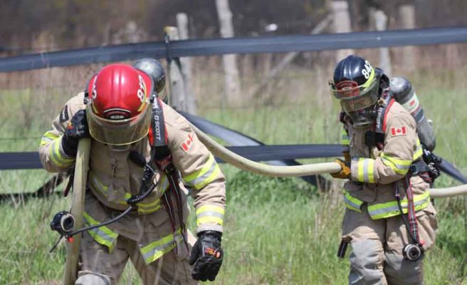 May 9, 2026 Barn Fire Alnwick Haldimand Township 377