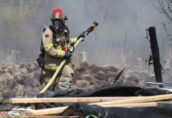 May 9, 2026 Barn Fire Alnwick Haldimand Township 383