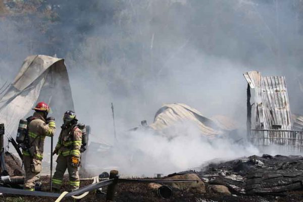 May 9, 2026 Barn Fire Alnwick Haldimand Township 384