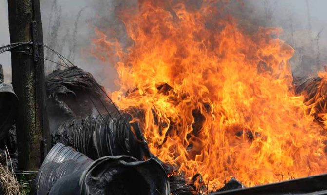 May 9, 2026 Barn Fire Alnwick Haldimand Township 385