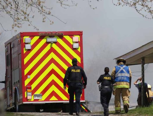May 9, 2026 Barn Fire Alnwick Haldimand Township 393