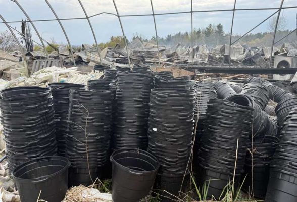 May 9, 2026 Barn Fire Alnwick Haldimand Township 410