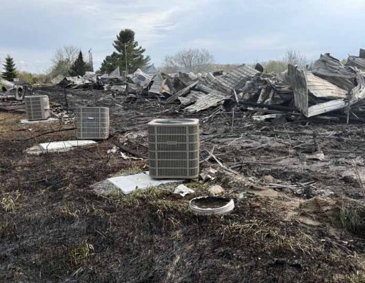 May 9, 2026 Barn Fire Alnwick Haldimand Township 411