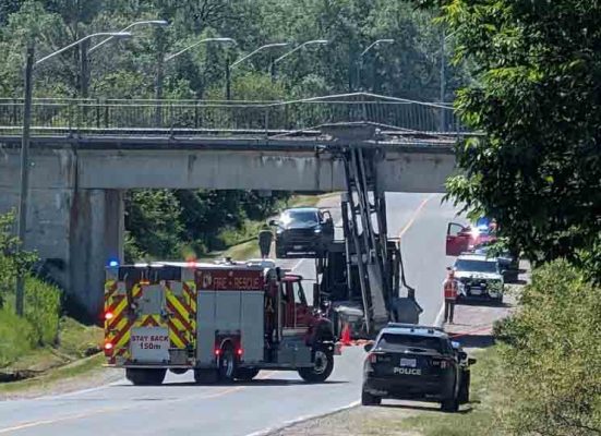 June 13, 2026 Truck Strikes Bridge1626