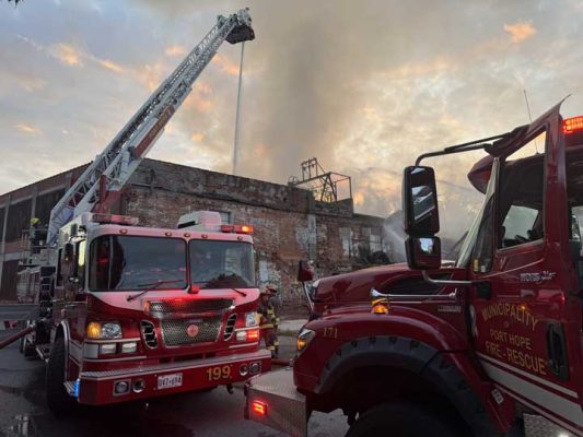 June 16, 2026 Fire Old File Factory Port Hope1662