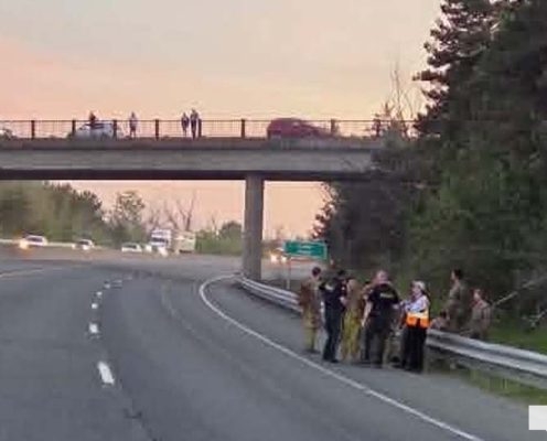 June 2, 2026 Bus Fire CAF Highway 4011117