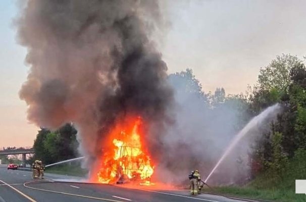 June 2, 2026 Bus Fire CAF Highway 4011120