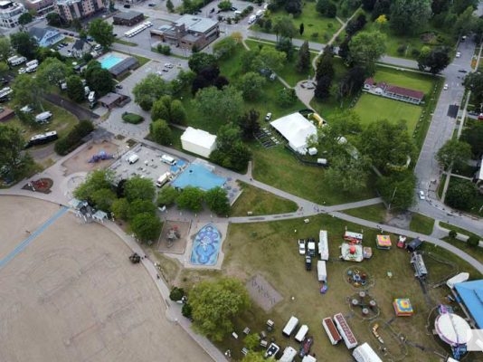 June 25, 2026 Cobourg Waterfront Aerial2008