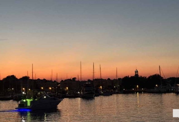 July 11, 2026 Sunset Cobourg Harbour2742