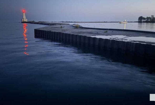 July 11, 2026 Sunset Cobourg Harbour2744