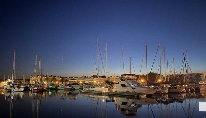 July 11, 2026 Sunset Cobourg Harbour2745