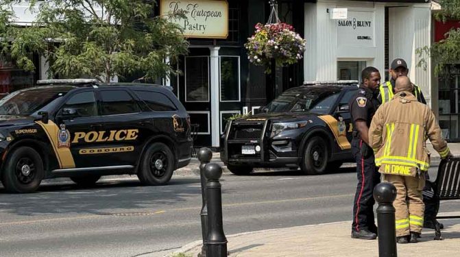 July 14, 2026 Minor Collision Cobourg2822