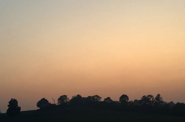 July 14, 2026 hazy sunset smoke2838