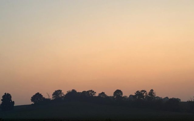 July 14, 2026 hazy sunset smoke2840
