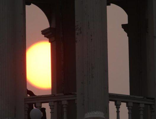 July 14, 2026 sunset sun hydro wires victoria hall2827