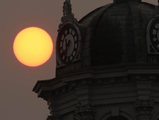 July 14, 2026 sunset sun hydro wires victoria hall2832