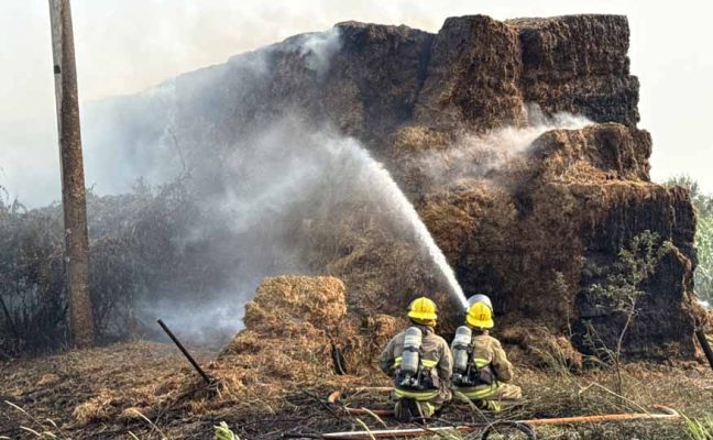 July 16, 2026 Hay Straw Fire Cobourg2990
