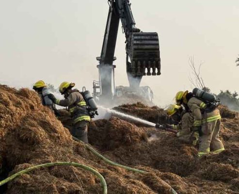 July 16, 2026 Hay Straw Fire Cobourg3003
