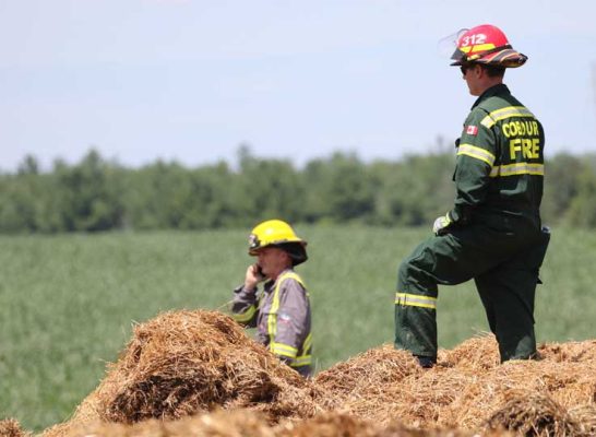 July 17, 2026 Straw Fire Cobourg3034