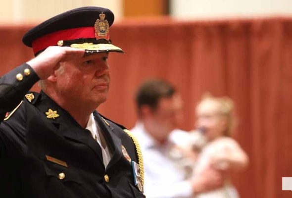 July 23, 2026 Swearing in Cobourg Police Chief Chris Leather3188